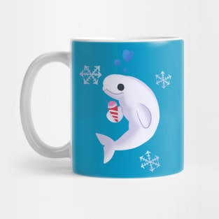 Beluga and Snow Cone Mug